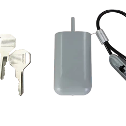 Randy & Travis Machinery Lock Box Preset Combination Portable Key Safe With 6 In. Cable Lanyard Outdoor & Leisure