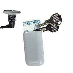 Randy & Travis Machinery Lock Box Preset Combination Portable Key Safe With 6 In. Cable Lanyard Outdoor & Leisure