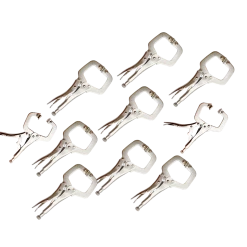 Randy & Travis Machinery 10pc Heavy Duty Steel C-Clamps 6