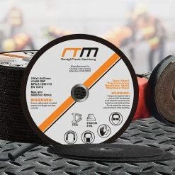 Randy & Travis Machinery Outdoor & Leisure 230mm 9" Cutting Disc Wheel For Angle Grinder X25