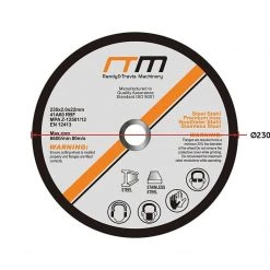 Randy & Travis Machinery Outdoor & Leisure 230mm 9