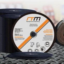 Randy & Travis Machinery Outdoor & Leisure 230mm 9" Cutting Disc Wheel For Angle Grinder X100