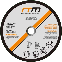 Randy & Travis Machinery Outdoor & Leisure 230mm 9