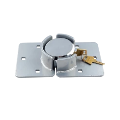 FactoryFast.com.au Van Door Lock With Brackets - Heavy Duty Security Vehicle Hasp Padlock Outdoor & Leisure