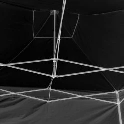 Randy & Travis Machinery 3x3m Popup Gazebo Party Tent Marquee Black