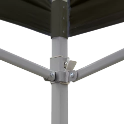 Randy & Travis Machinery 3x3m Popup Gazebo Party Tent Marquee Black