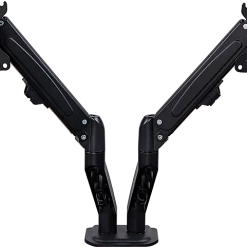 Randy & Travis Machinery Furniture Dual Screen Gas-strut Monitor Stand Mount Desktop Bracket For LED/LC