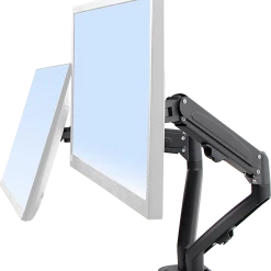 Randy & Travis Machinery Furniture Dual Screen Gas-strut Monitor Stand Mount Desktop Bracket For LED/LC