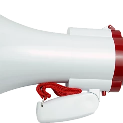 Brienz Audio Megaphone 25Watt Bull Horn With Siren
