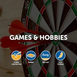 FactoryFast.com.au Games & Hobbies Professional Rubber Home Pub Bar Darts Mat