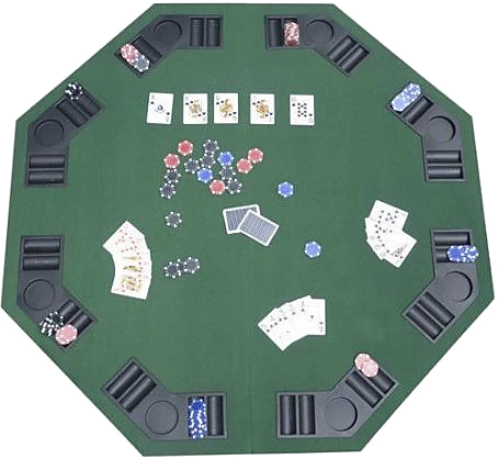 Randy & Travis Machinery 48" Folding Poker & Blackjack Table
