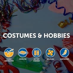 Salvatore Angelotti Cowboy Fancy Dress Inflatable Suit -Fan Operated Costume Games & Hobbies