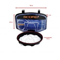 Randy & Travis Machinery Home & Lifestyle Hamper Basketball Laundry Hoop Hanging Clothes Basket Storage Kids Fun Door Bag