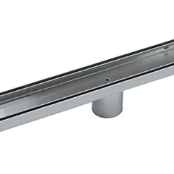 Della Francesca 800mm Tile Insert Stainless Steel Grate Drain W/Centre Outlet Floor Waste DIY & Renovation