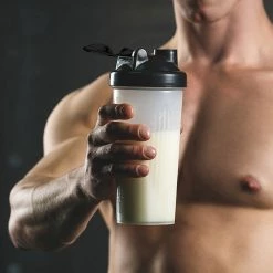 Randy & Travis Machinery 10x 700ml GYM Protein Supplement Drink Blender Mixer Shaker Shake Ball Bottle Sports & Fitness