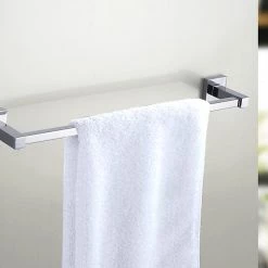 Della Francesca Classic Chrome Towel Bar Rail Bathroom