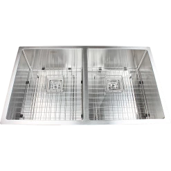 Brienz 835x505mm Handmade 1.5mm Stainless Steel Sink With Square Waste DIY & Renovation