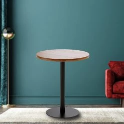 Randy & Travis Machinery Steel Round 45cm Restaurant Cafe Office Table Base Leg Furniture