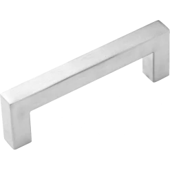 Randy & Travis Machinery DIY & Renovation Brushed Nickel Stainless Steel Kitchen Cabinet Square Drawer Pull Door Handles 15-Pack