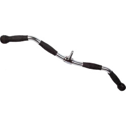 Randy & Travis Machinery Randy & Travis Rubber-Coated Revolving Curl Row Bar Attachment Sports & Fitness