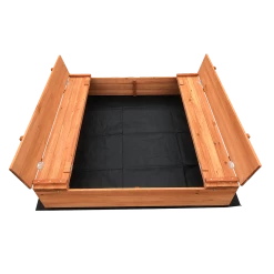 Brienz Games & Hobbies Sandpit Kids Wooden Sand Box