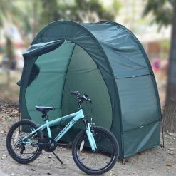 Randy & Travis Machinery Bicycle Shelter Outdoor Bike Cave Garden Bike Storage Shed Tent Travel