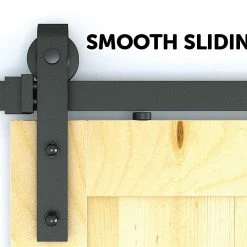 Randy & Travis Machinery 1.8m Sliding Barn Door Hardware Heavy Duty Sturdy Kit