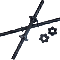 Randy & Travis Machinery 45cm - 1 Pair Dumbbell Bar 25mm Diameter - PVC Coated Dumbell Handle