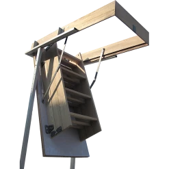 Randy & Travis Machinery DIY & Renovation Ash Hardwood Attic Loft Ladder