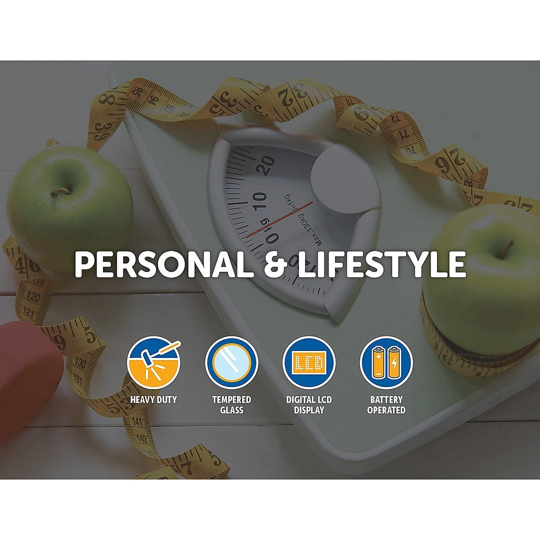 Randy & Travis Machinery 150KG Digital Bathroom Scale Home & Lifestyle