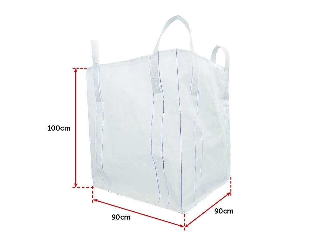 Randy & Travis Machinery Outdoor & Leisure 4 X 1 Tonne FIBC Polypropylene UV Rated Builder / Bulk / Landscape Bags