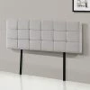 Palermo Beige Linen Fabric Queen Deluxe Tufted Headboard Bedhead Furniture