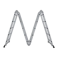 Randy & Travis Machinery 5.8m Multipurpose Ladder Aluminium Extension Folding Adjustable Step DIY & Renovation