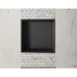 Della Francesca Shower Niche - 350 X 350 X 92mm Prefabricated Wall Bathroom Renovation