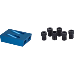 Randy & Travis Machinery 14X Pocket Hole Jig Kit Woodworking Drill Hole Locator Craft Carpenters + F Clip Home & Lifestyle