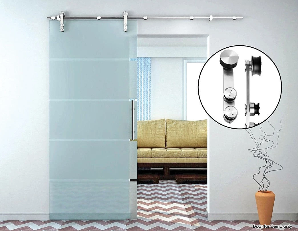 Randy & Travis Machinery Sliding Barn Door Hardware Stainless Steel DIY & Renovation