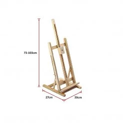 Randy & Travis Machinery Games & Hobbies Tabletop Easel Wood Studio H-Frame Artist Art Display Painting Shop Tripod Stand Wedding