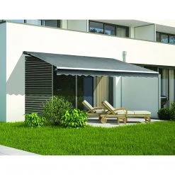 Bariloche 5.0 X 2.5m Outdoor Folding Arm Retractable Sunshade Awning
