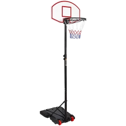 Randy & Travis Machinery Basketball Ring Hoop Height Adjustable Portable Set Games & Hobbies