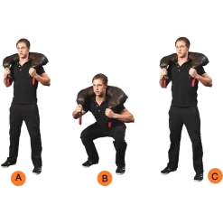 Randy & Travis Machinery Sports & Fitness 5kg Bulgarian Workout Power Bag