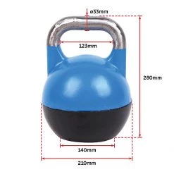 Randy & Travis Machinery Adjustable 32KG Kettlebell Weight Set Home Gym Sports & Fitness