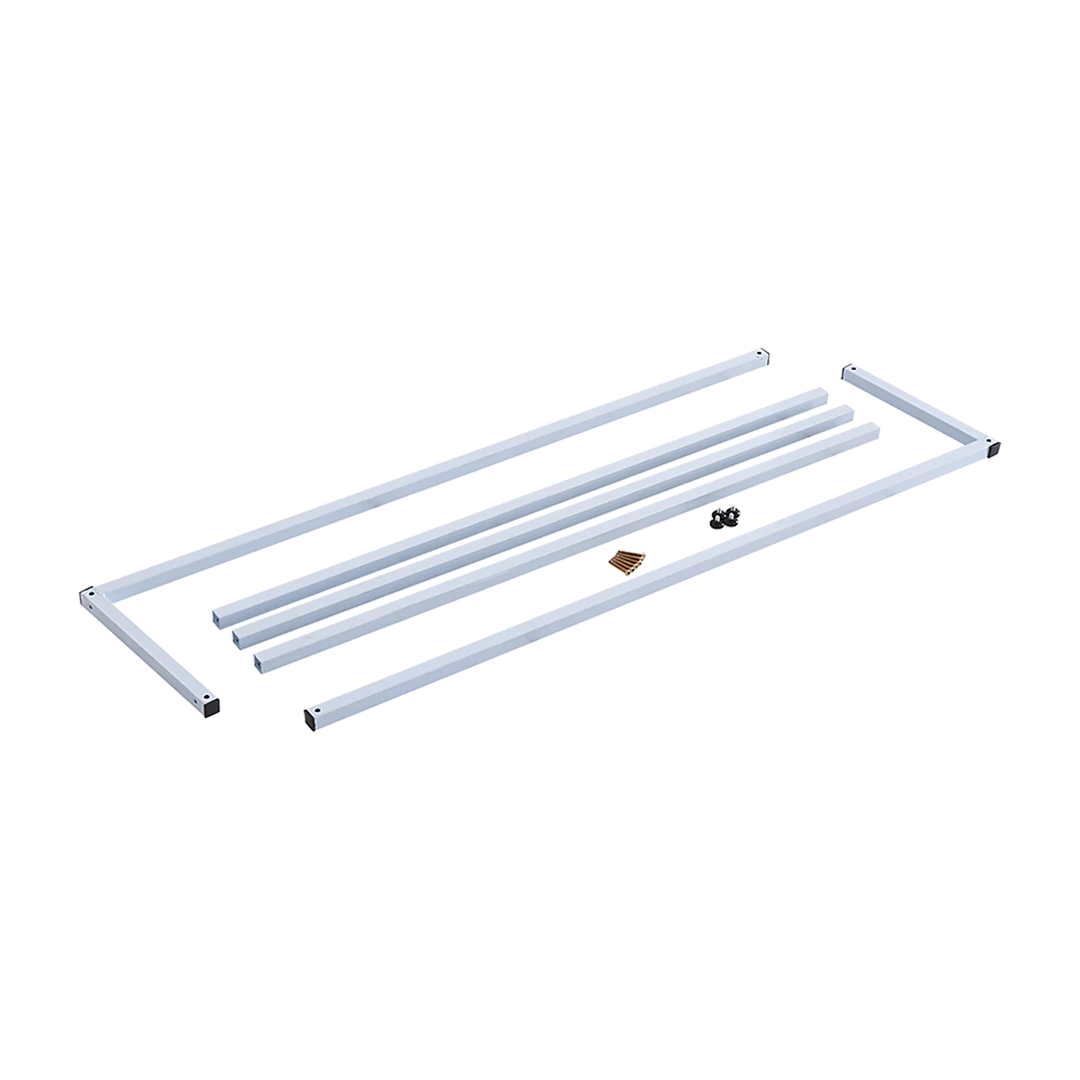 Palermo Commercial Clothing Garment Rack Retail Shop White
