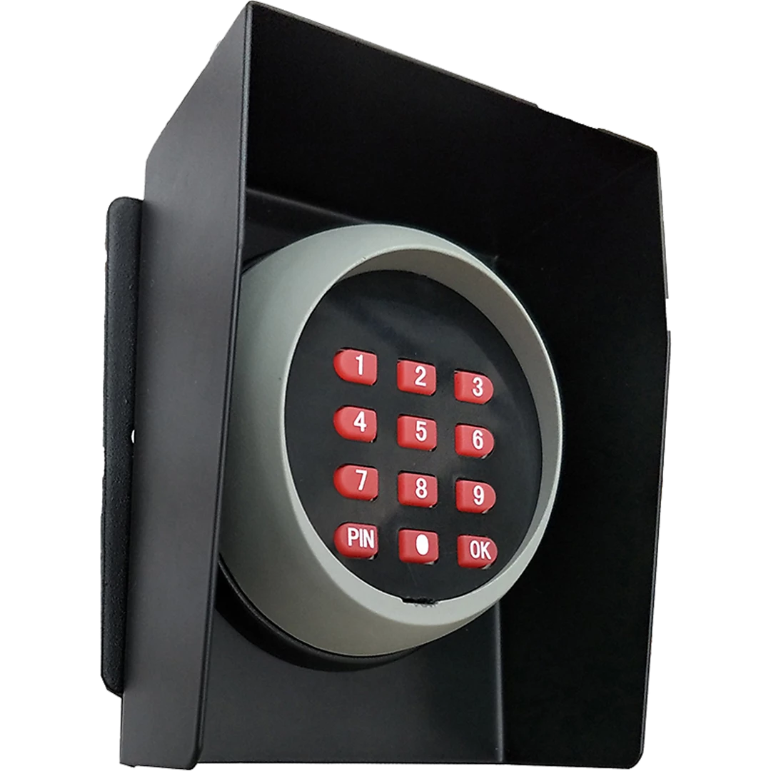 Randy & Travis Machinery DIY & Renovation Wireless Keypad Entry For Swing And Sliding Gate With Metal Casing
