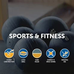 Randy & Travis Machinery 25kg Slam Ball No Bounce Crossfit Fitness MMA Boxing BootCamp Sports & Fitness