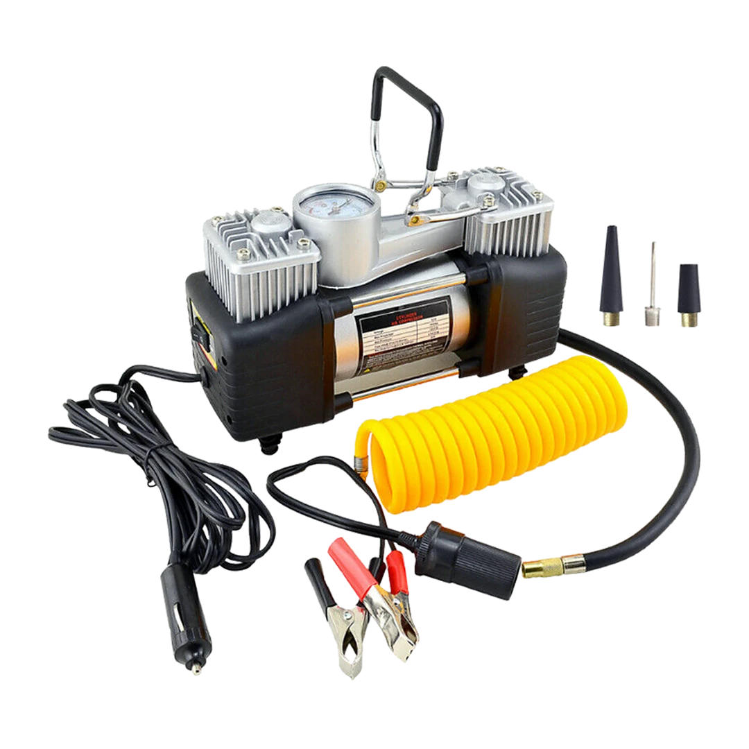 Randy & Travis Machinery 12V Car Air Compressor 4x4 Tyre Deflator 4wd Inflator Portable 85L/min