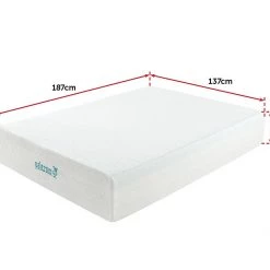 Palermo Double Mattress 30cm Memory Foam Green Tea Infused CertiPUR Approved
