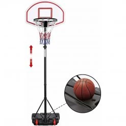 Randy & Travis Machinery Basketball Ring Hoop Height Adjustable Portable Set Games & Hobbies