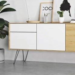 Della Francesca Set Of 4 Industrial Retro Hairpin Table Legs 12mm Steel Bench Desk - 11cm Black