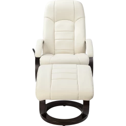 Palermo Furniture PU Leather Deluxe Massage Chair Recliner Ottoman Lounge Remote