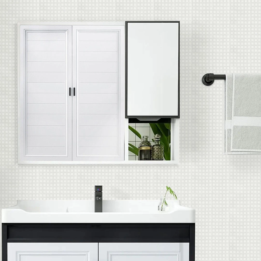 Randy & Travis Machinery Tiles 3D Peel And Stick Wall Tile Stereoscopic Crystal White ({{Size}} X 10 Sheets) DIY & Renovation